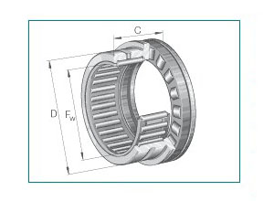 滾針推力圓柱滾子回轉軸承(NKXR-Z型)